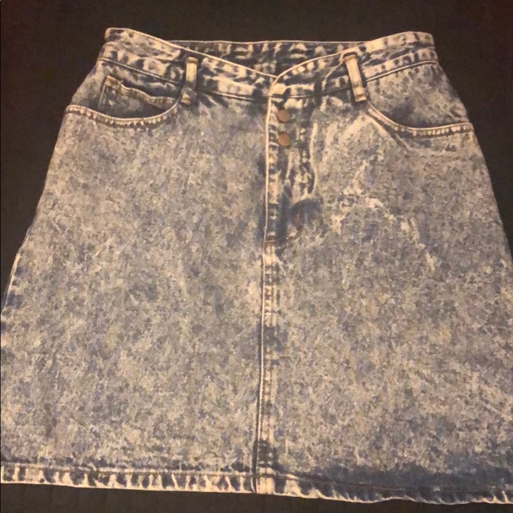 Vintage Bongo Jean Skirt